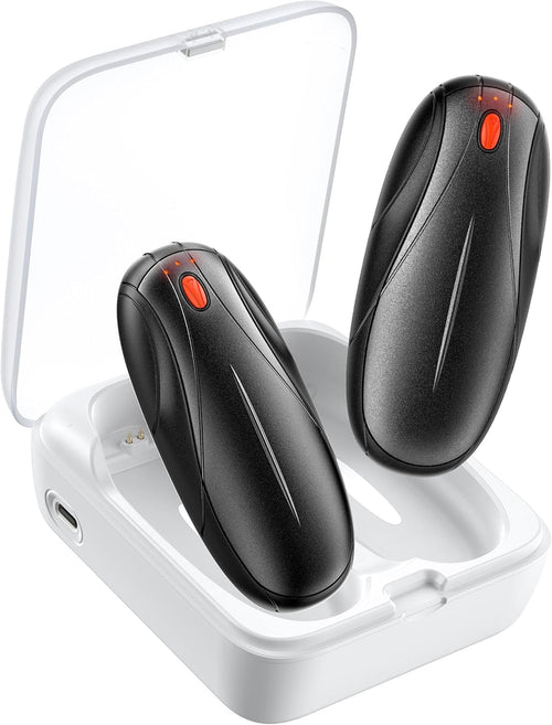 Hand Warmers Rechargeable 2Pack,14000mAh Electric Hand Warmers with Charging Case